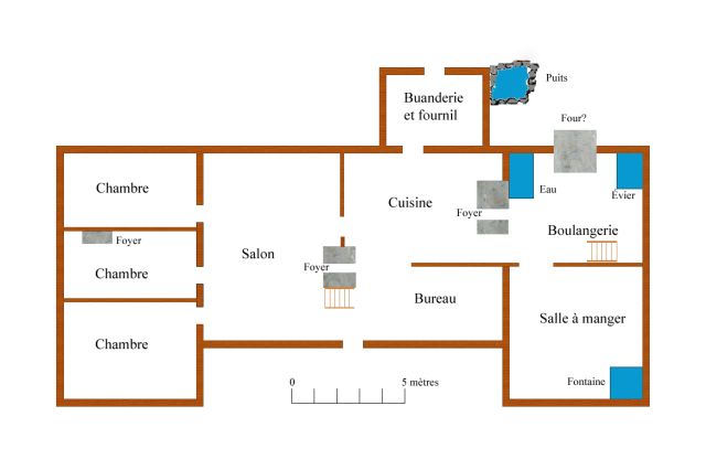 Plan d'aménagement de Richard Fiset, vers 1990, coll. Musée de la mémoire vivante.