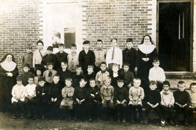 Photo inconnue, 1912, coll. Gilles Morin. 