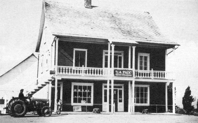 Photo inconnue, vers 1940, coll. Municipalité de Saint-Jean-Port-Joli. 