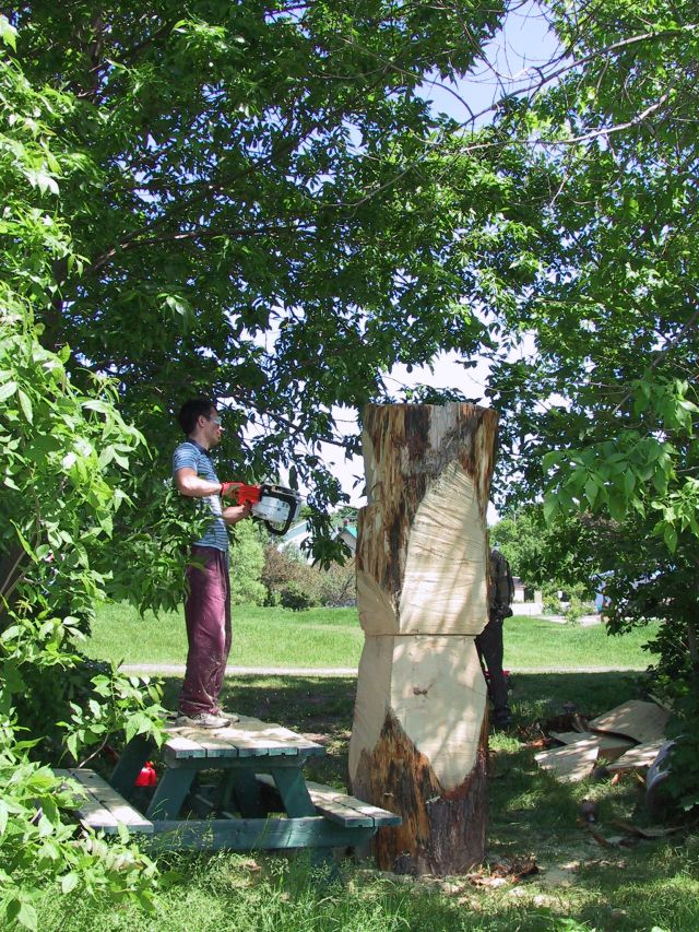 Photo inconnue, 2002, coll. Muncipalité de Saint-Jean-Port-Joli.