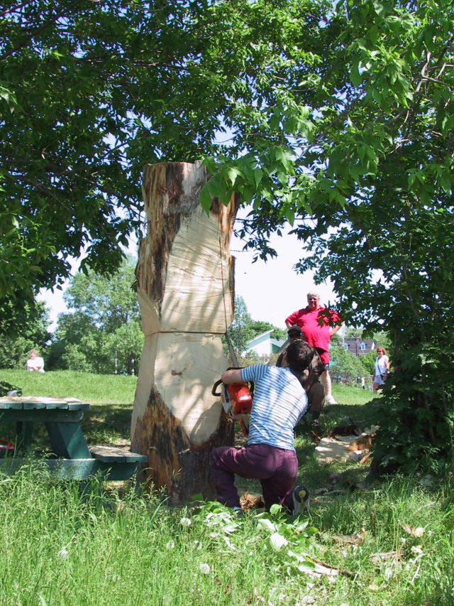 Photo inconnue, 2002, coll. Muncipalité de Saint-Jean-Port-Joli.