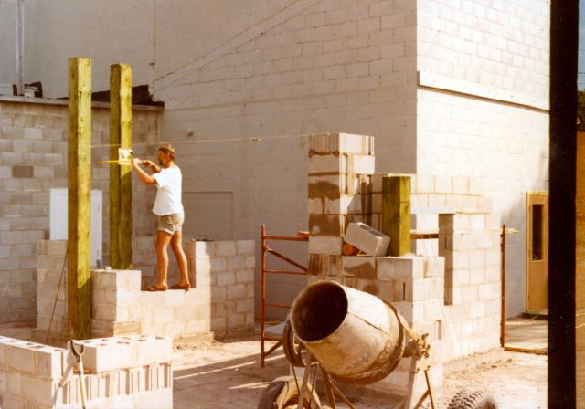 Photo inconnue, 1984, coll. Est-Nord-Est, résidence d'artistes.