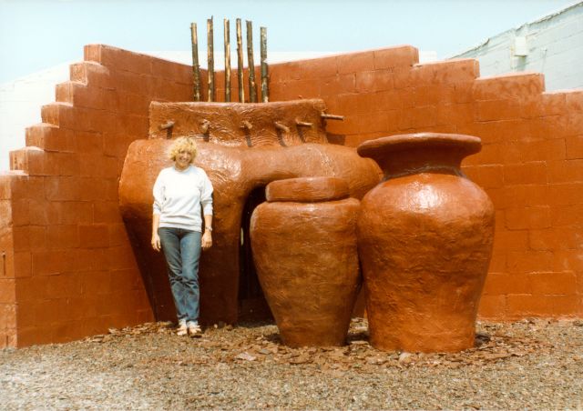 Photo inconnue, 1984, coll. Est-Nord-Est, résidence d'artistes.