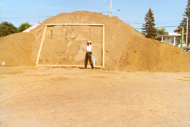 Photo inconnue, 1984, coll. Est-Nord-Est, résidence d'artistes.