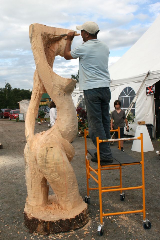 Photo Madeleine Quesnel et Claude Ménard, 2008, coll. COFEC.