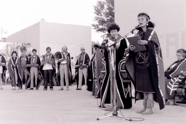 Photo inconnue, 1984, coll. Est-Nord-Est, résidence d'artistes.