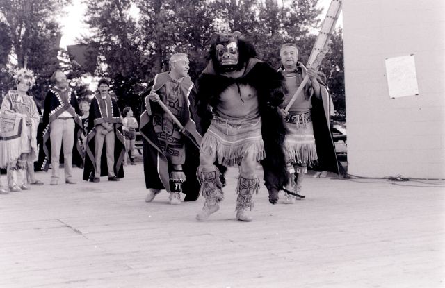 Photo inconnue, 1984, coll. Est-Nord-Est, résidence d'artistes.