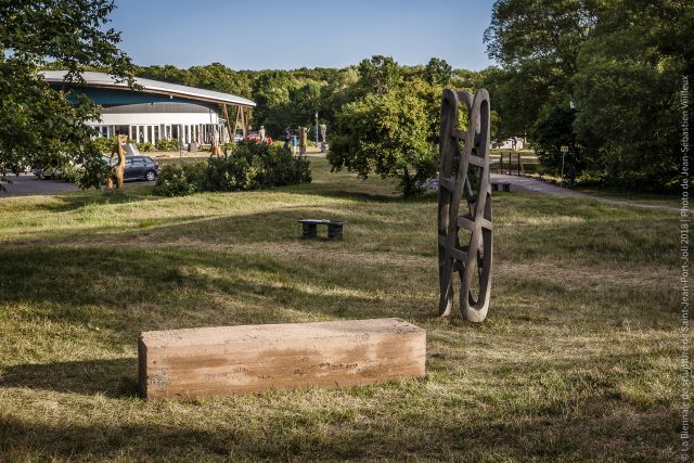 Photo Jean-Sébastien Veilleux, 2018, coll. Biennale de sculpture.