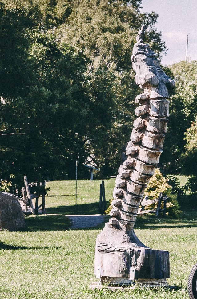 Photo Jean-Sébastien Veilleux, 2016, coll. Biennale de sculpture.