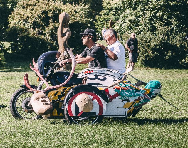 Photo Jean-Sébastien Veilleux, 2016, coll. Biennale de sculpture.